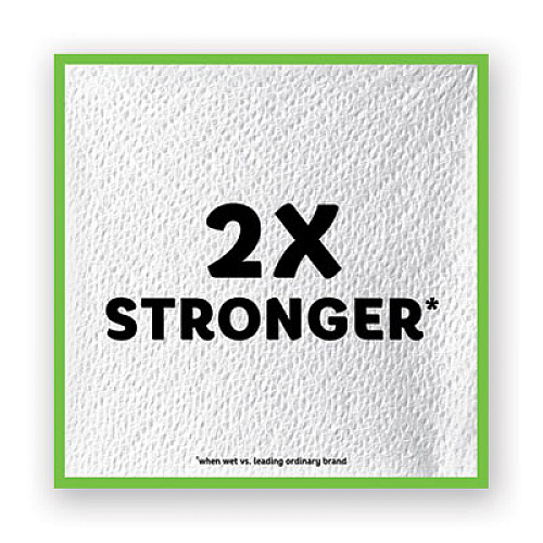 Bounty Quilted Napkins, 1-Ply, 12.1 X 12, White, 100/pack, 20 Packs Per Carton (34884CT)