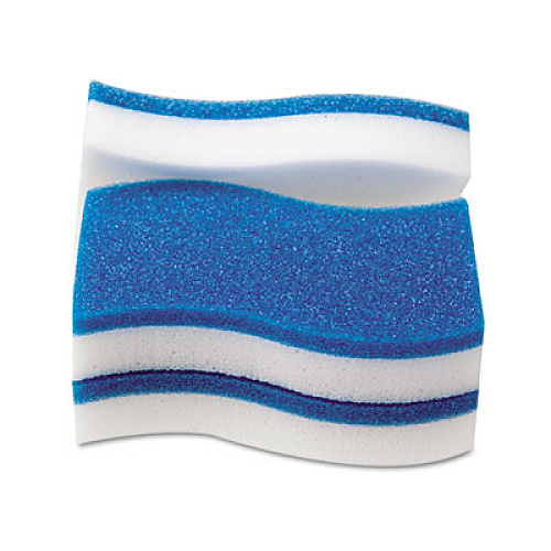 Scotch-Brite PROFESSIONAL Easy Erasing Pad 4004, 4.4 x 2.6, Blue/White, 3/Pack (833)