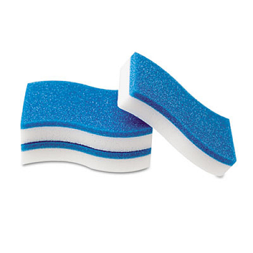 Scotch-Brite PROFESSIONAL Easy Erasing Pad 4004, 4.4 x 2.6, Blue/White, 3/Pack (833)
