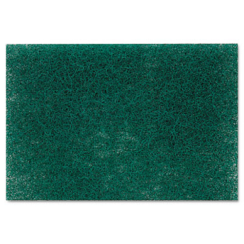 Scotch-Brite PROFESSIONAL Heavy-Duty Scouring Pad 86, 6 x 9, Green, Dozen