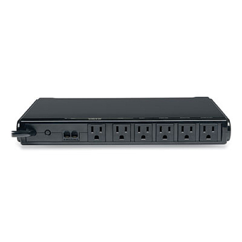 Tripp Lite Isobar Surge Protector, 6 Outlets, 8 ft Cord, 3150 Joules, Black (MT6PLUS)
