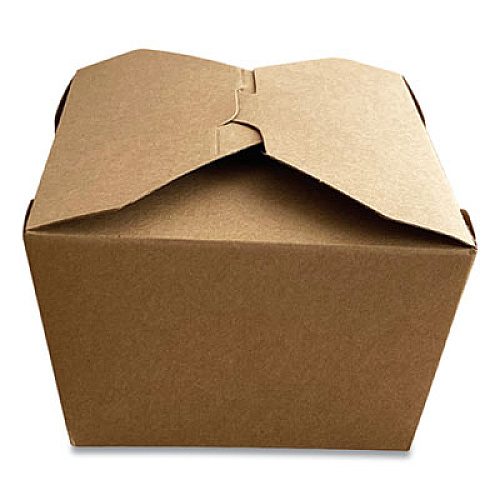 Dura TAKEOUT CONTAINERS, 4.37 X 3.5 X 2.52, KRAFT, 450/CARTON (TTGCK1)