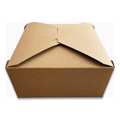 Dura TAKEOUT CONTAINERS, 7.75 X 5.51 X 2.48, KRAFT, 200/CARTON (TTGCK3)