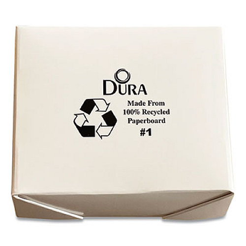 Dura Takeout Containers, 4.37 x 3.5 x 2.52, White, 450/Carton (TTGCW1)