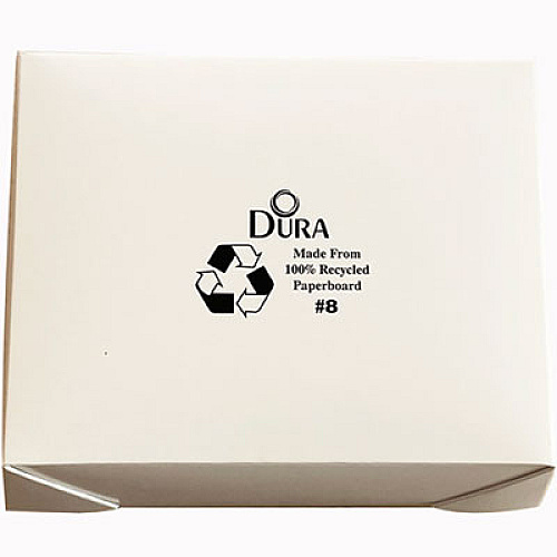 Dura Takeout Containers, 5.98 x 4.72 x 2.51, White, 300/Carton (TTGCW8)