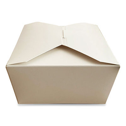 Dura Takeout Containers, 5.98 x 4.72 x 2.51, White, 300/Carton (TTGCW8)