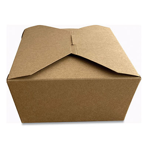 Dura TAKEOUT CONTAINERS, 5.98 X 4.72 X 2.51, KRAFT, 300/CARTON (TTGCK8)