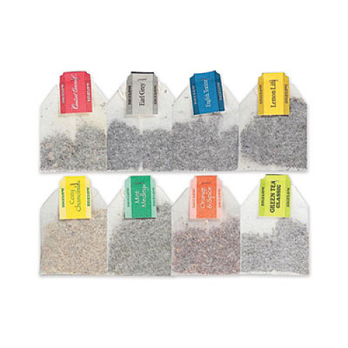 Bigelow VARIETY PACK ASSORTED TEA BAGS, INDIVIDUALLY WRAPPED, 64 TEA BAGS/BOX (390221)