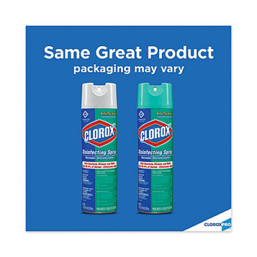 Clorox Disinfecting Spray, Fresh, 19 oz Aerosol Spray (38504)
