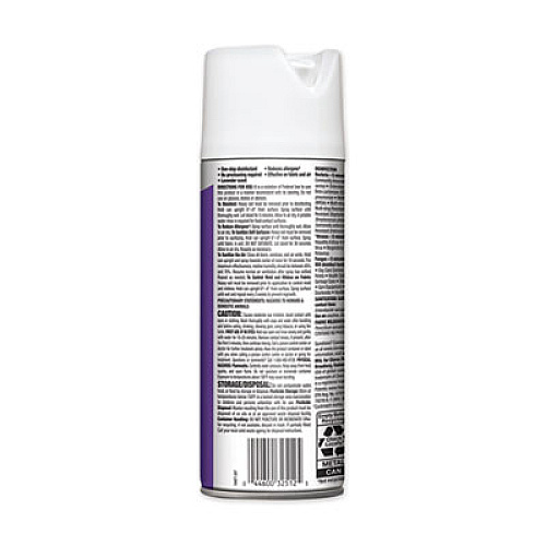 Clorox 4 in One Disinfectant and Sanitizer, Lavender, 14 oz Aerosol Spray (32512EA)