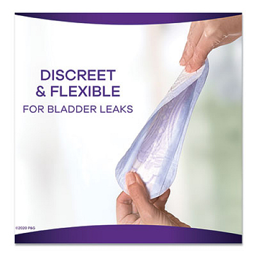 Always Discreet Incontinence Liners, Very Light Absorbency, Long, 44/Pack (92724PK)