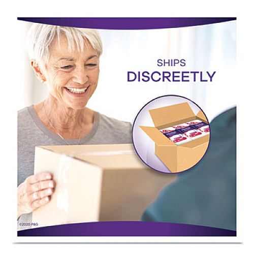 Always Discreet Incontinence Liners, Very Light Absorbency, Long, 44/Pack, 3 Packs/Carton (92724)