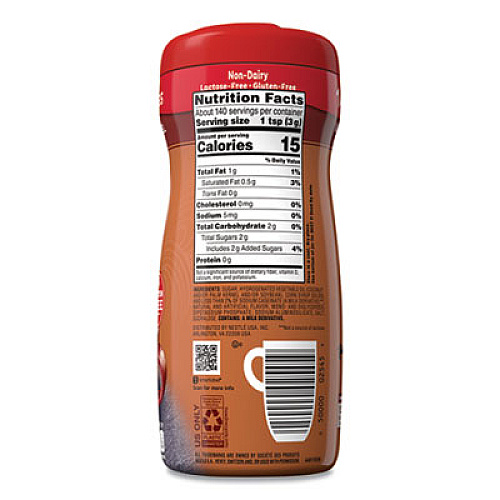 Coffee mate Vanilla Carmel Powdered Creamer, 15 oz Canister, 6/Carton (49410CT)