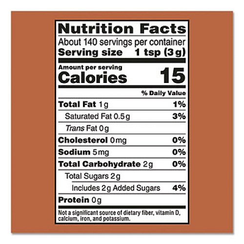 Coffee mate Vanilla Carmel Powdered Creamer, 15 oz Canister, 6/Carton (49410CT)