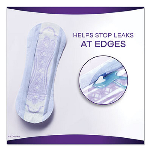 Always Discreet Incontinence Liners, Very Light Absorbency, Long, 44/Pack (92724PK)