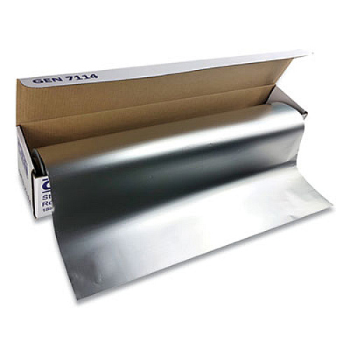 GEN Standard Aluminum Foil Roll, 18" x 500 ft (GEN7114)