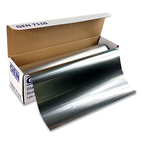GEN Standard Aluminum Foil Roll, 12" x 500 ft (GEN7110)