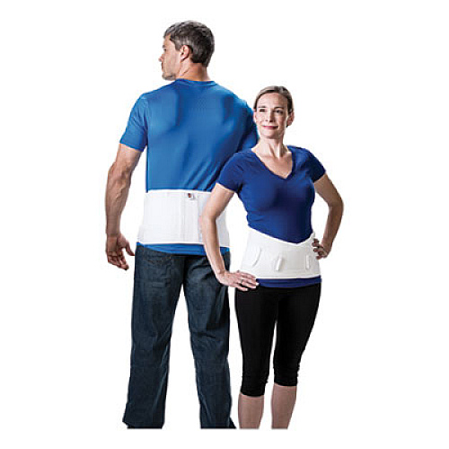 Core Products CorFit System Lumbosacral Spinal Back Support, X-Large, 40" to 52" Waist, White (LSB7000XL)