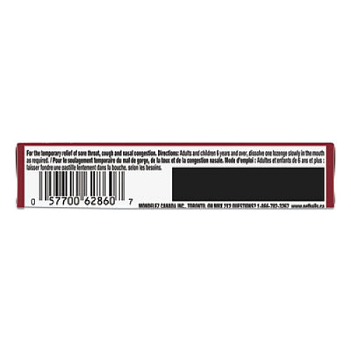 HALLS Mentho-Lyptus Cough and Sore Throat Lozenges, Cherry, 9/Pack, 20 Packs/Box (AMC62476)
