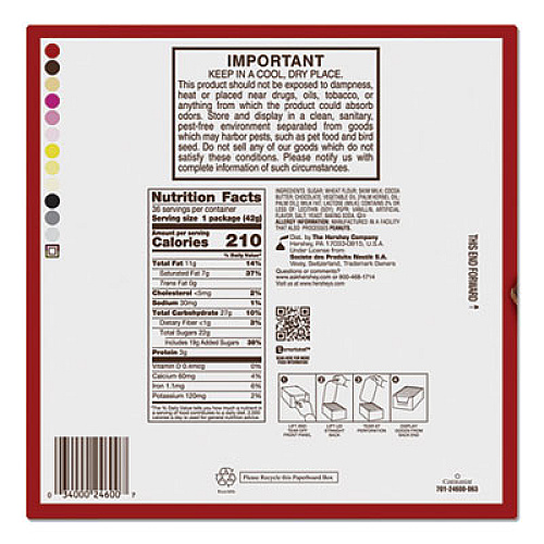 Kit Kat BAR, CRISP WAFERS IN MILK CHOCOLATE, 54 OZ, 36/BOX (901920)