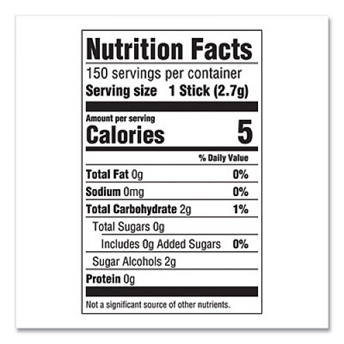 Wrigley's 5 GUM, SPEARMINT RAIN, 15 STICKS/PACK, 10 PACKS/BOX (2051019)