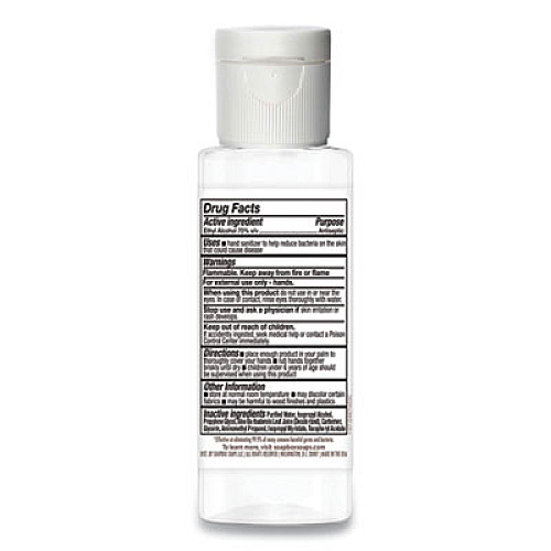 Soapbox 70% Alcohol Scented Gel Hand Sanitizer, 2 oz Flip-Top Bottle, Citrus Scent, 24/Carton (77172CT)