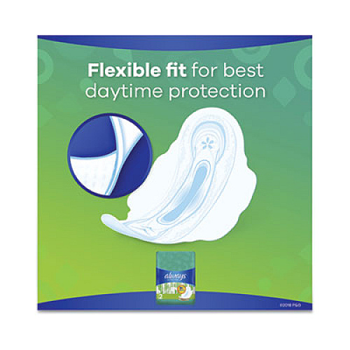 Always Ultra Thin Pads with Wings, Super Long 10 Hour, 32/Pack (59866PK)