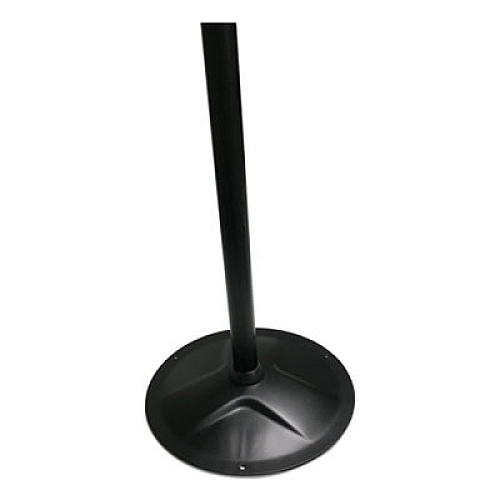 Kantek Floor Stand for Sanitizer Dispensers, Height Adjustable from 50" to 60", Black (SD200)