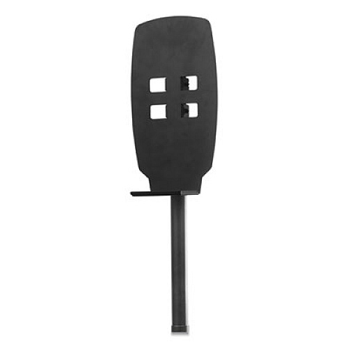 Kantek Floor Stand for Sanitizer Dispensers, Height Adjustable from 50" to 60", Black (SD200)