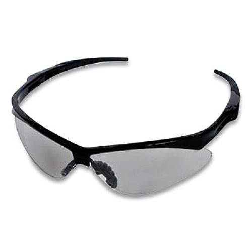 Bouton Anser Optical Safety Glasses, Black Half Frame, Clear Dual Lens (250AN10114)