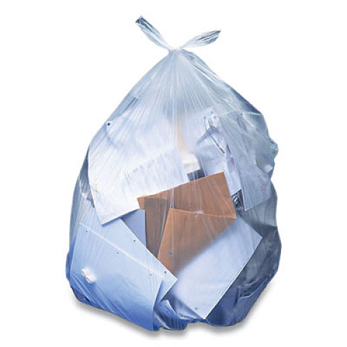 Coastwide Professional High-Density Can Liners, 30 gal, 14 mic, 30.5" x 43", Blue, 250/Carton (342593)