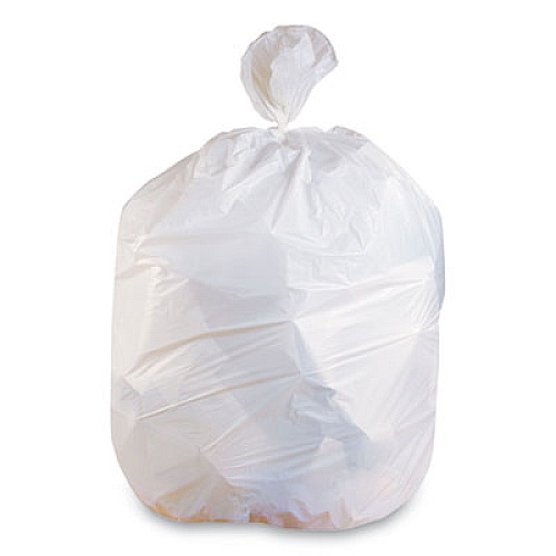 Coastwide Professional Linear Low-Density Can Liners, 60 gal, 1.3 mil, 38" x 58", Clear, 100/Carton (847292)