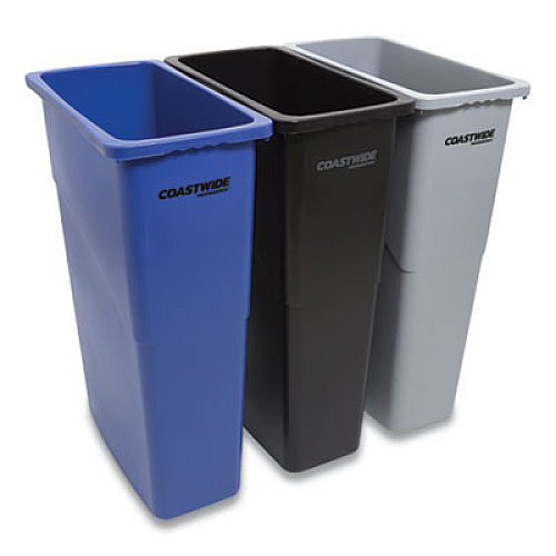 Coastwide Professional 2625780 Slim Open Top Trash Can