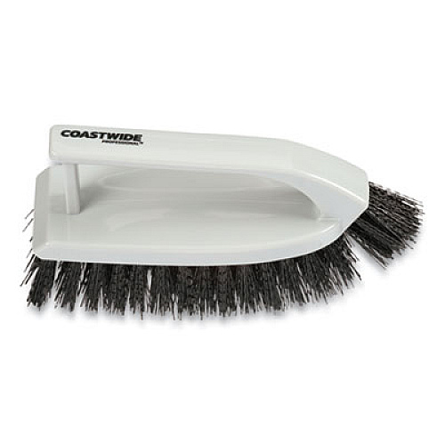 Coastwide Professional Scrub Brush, Polypropylene, 6", Gray (24418469)