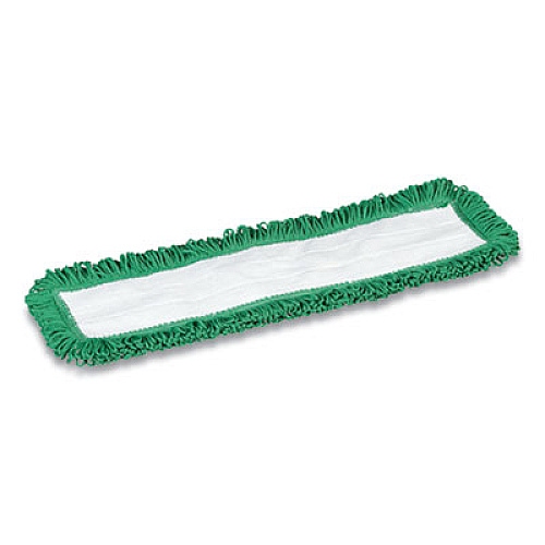 Coastwide Professional Looped-End Dust Mop Head, Microfiber, 24 x 5, Green (24418775)