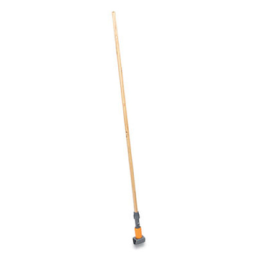Coastwide Professional Clamp Style Wet-Mop Handle, Wood, 60" Handle, Natural (24420004)