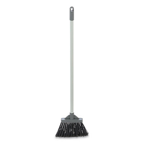 Coastwide Professional Polypropylene Bristle Lobby Broom,  36" Handle, Gray (24420005)
