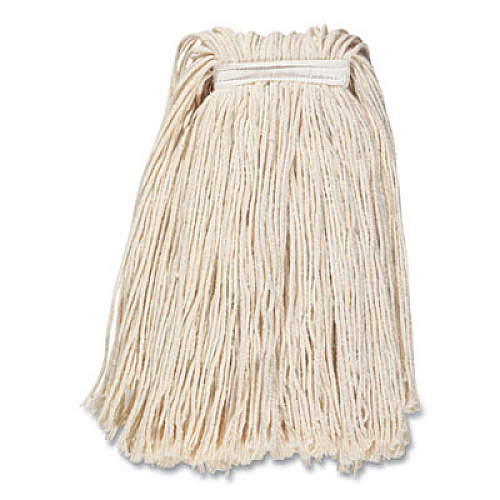 Coastwide Professional Cut-End Wet Mop Head, Cotton, #32, 1" Headband, White (24420790)