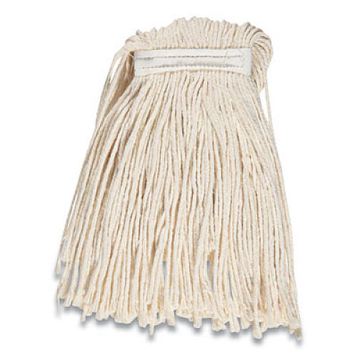 Coastwide Professional Cut-End Wet Mop Head, Cotton, #16, 1" Headband, White (24420793)