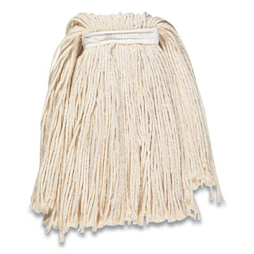 Coastwide Professional Cut-End Wet Mop Head, Cotton, #20, 1" Headband, White (24420794)