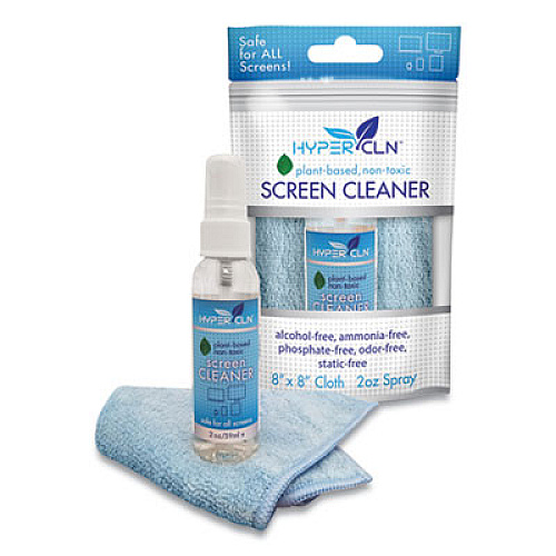 Falcon Safety Products HYPERCLN Screen Cleaning Kit, 2 oz Spray Bottle (HCN2)