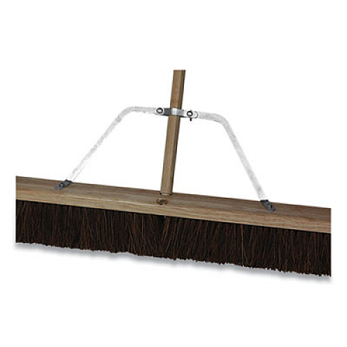 O'Dell PUSH BROOM HANDLE BRACE, METAL, LARGE, FITS 36" BLOCKS (733268)