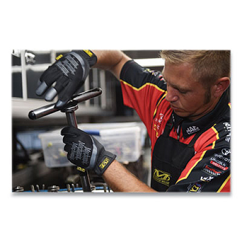 Mechanix Wear FastFit Work Gloves, Medium, Black, Pair (MFF05009)
