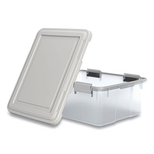 TRU RED 24420686 Latch Lid Storage Bin