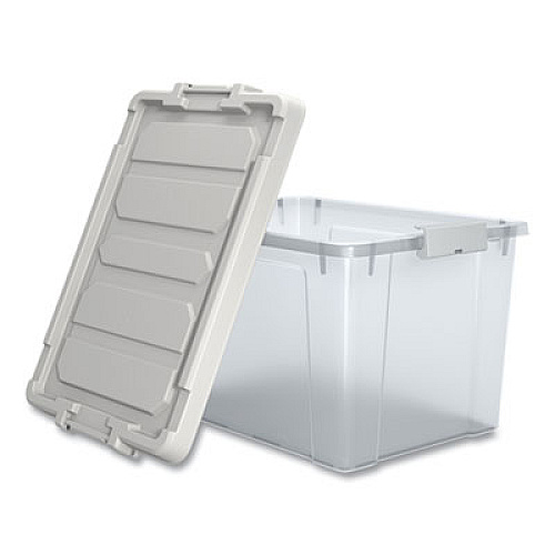 TRU RED 24420688 Latch Lid Storage Bin