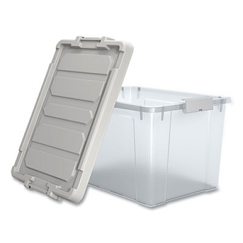 TRU RED 24420692 Latch Lid Storage Bin