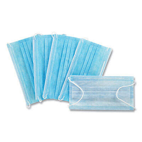 GN1 MM005 DISPOSABLE GENERAL USE MASK, BLUE, 50/BOX (MM005BX)