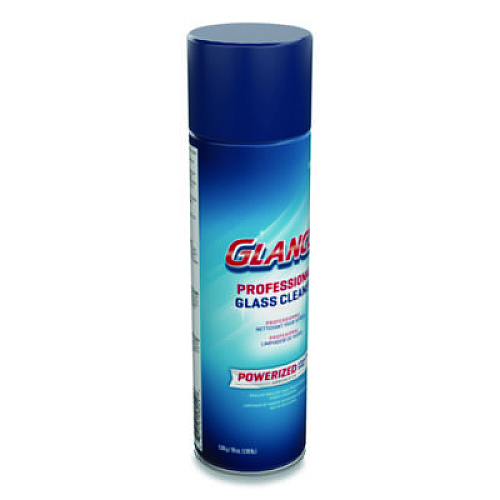 Diversey Glance Powerized Glass and Surface Cleaner, Ammonia Scent, 19 oz Aerosol Spray, 12/Carton (904553)