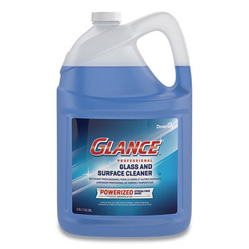 Diversey Glance Powerized Glass and Surface Cleaner, Liquid, 1 gal, 2/Carton (CBD540311)
