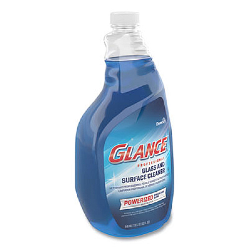Diversey Glance Powerized Glass and Surface Cleaner, Liquid, 32 oz (CBD540298EA)